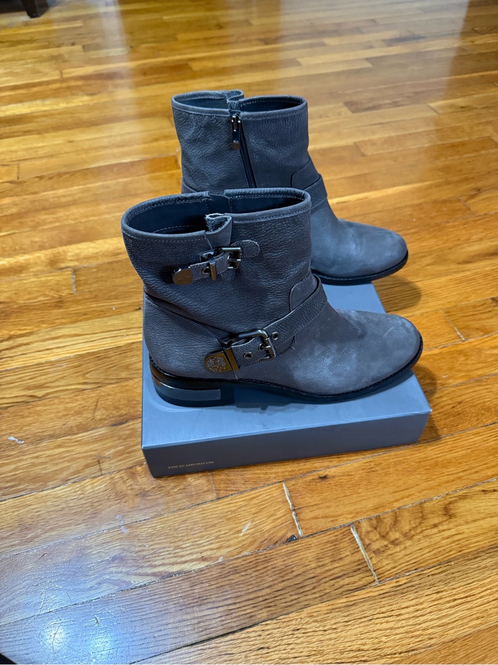 Vince Camuto Gray Leather boot